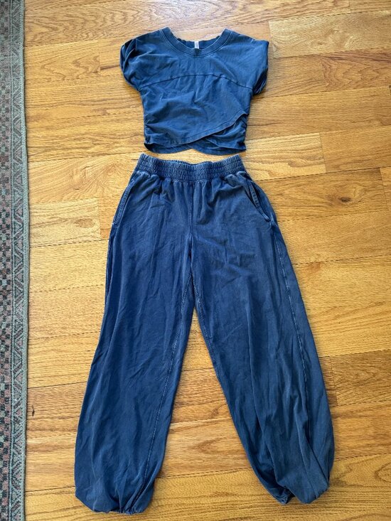 Free People Pants - Free People Hot Shot Crossover Set - XS